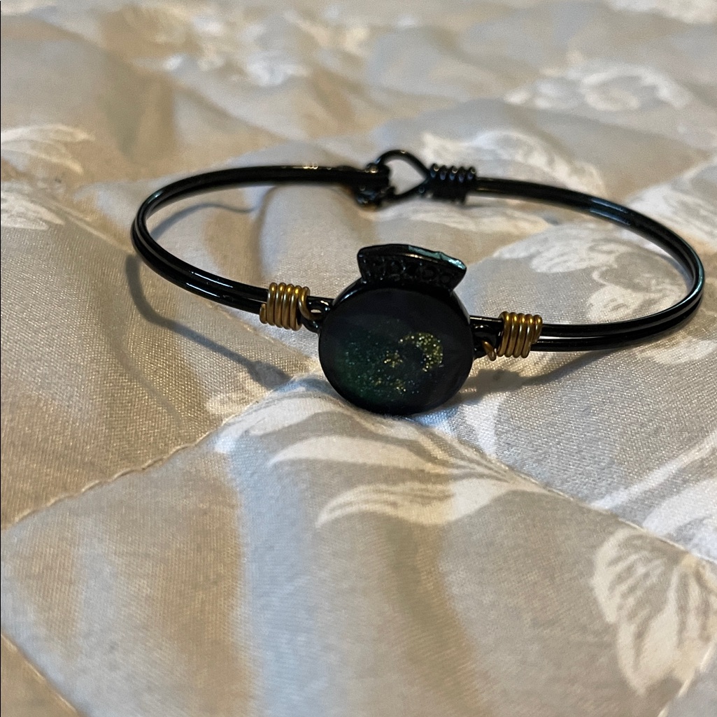 Luca Danni Cauldron Black And Gold Bracelet 30$
